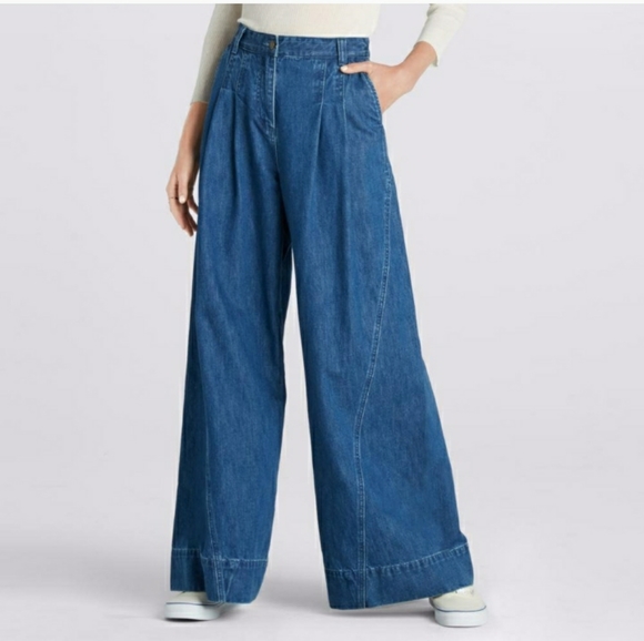 ULLA JOHNSON

Lange High Waist Wide Leg Jeans - Picture 2 of 6